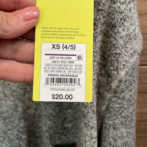 All in Motion Cozy LS Pullover XS - Picture 2 of 4